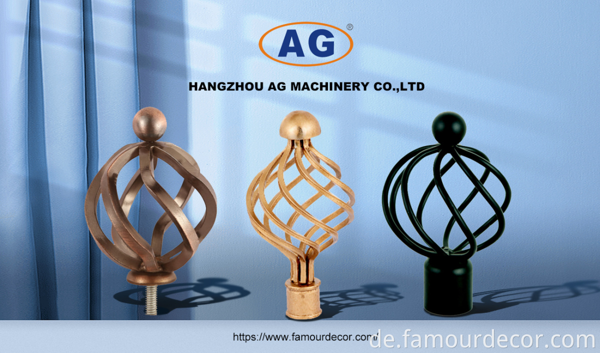 Curved Cage Curtain Rod Wholesale